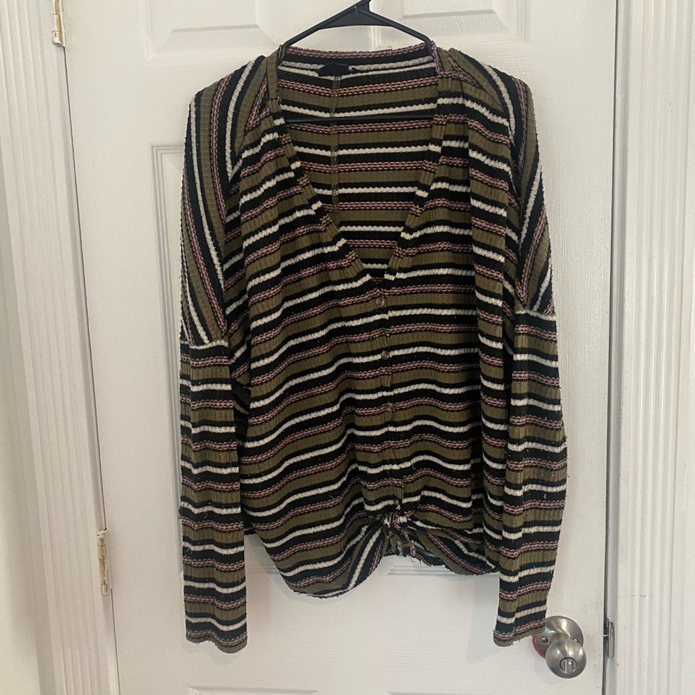 Urban outfitters striped long sleeve
